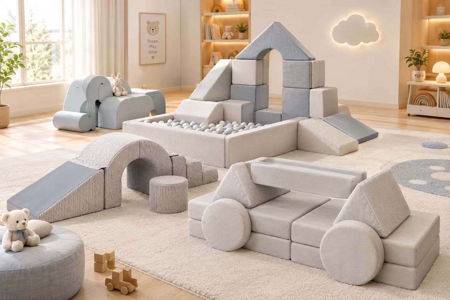 Modular stacking blocks and arch systems